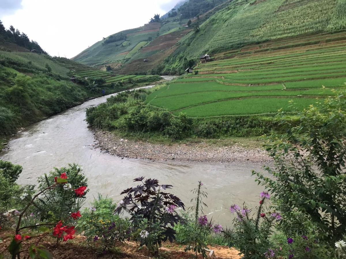 Dong Suoi H'Mong Homestay & Bungalow - Trek & Vegetarian Food Mu Cang Chai Exterior foto