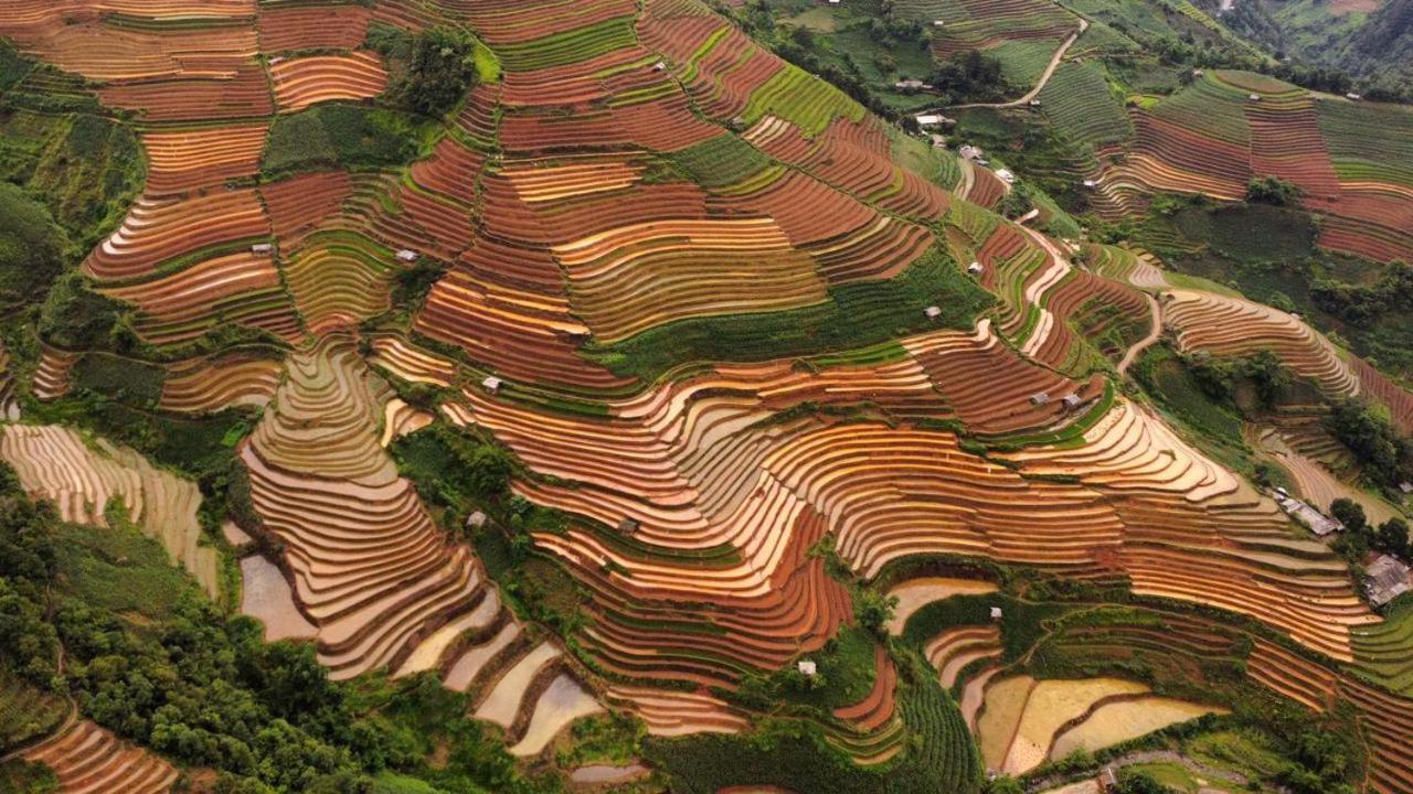 Dong Suoi H'Mong Homestay & Bungalow - Trek & Vegetarian Food Mu Cang Chai Exterior foto