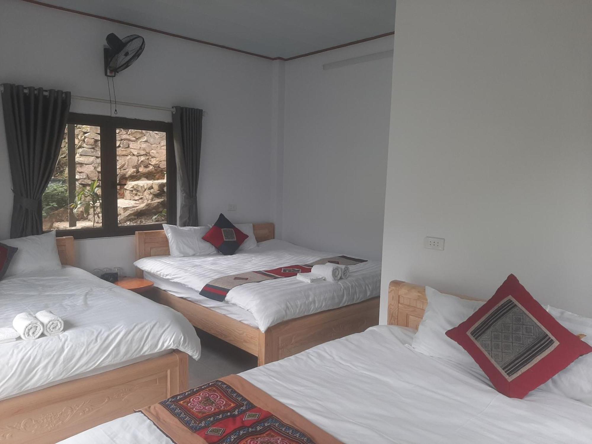 Dong Suoi H'Mong Homestay & Bungalow - Trek & Vegetarian Food Mu Cang Chai Zimmer foto