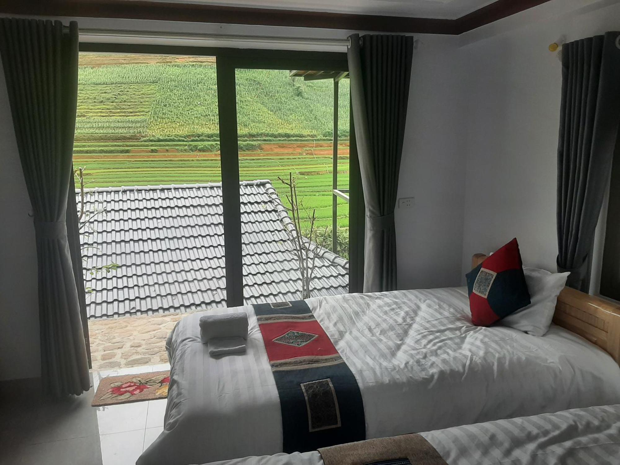 Dong Suoi H'Mong Homestay & Bungalow - Trek & Vegetarian Food Mu Cang Chai Zimmer foto